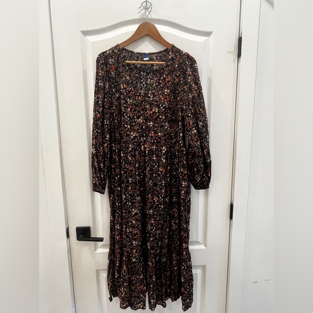 Old Navy Boho Style Floral Long Dress